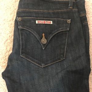 Hudson jeans, straight to slightly skinny leg